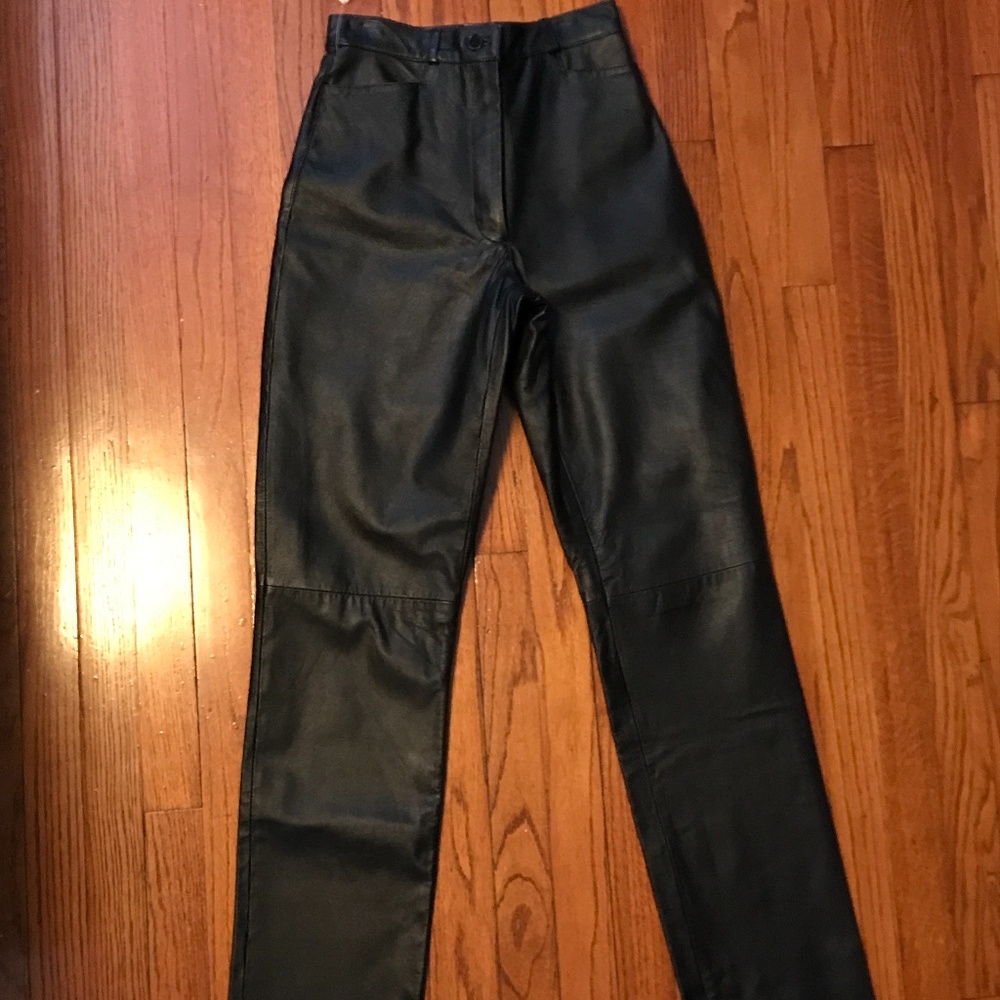 Leather pants